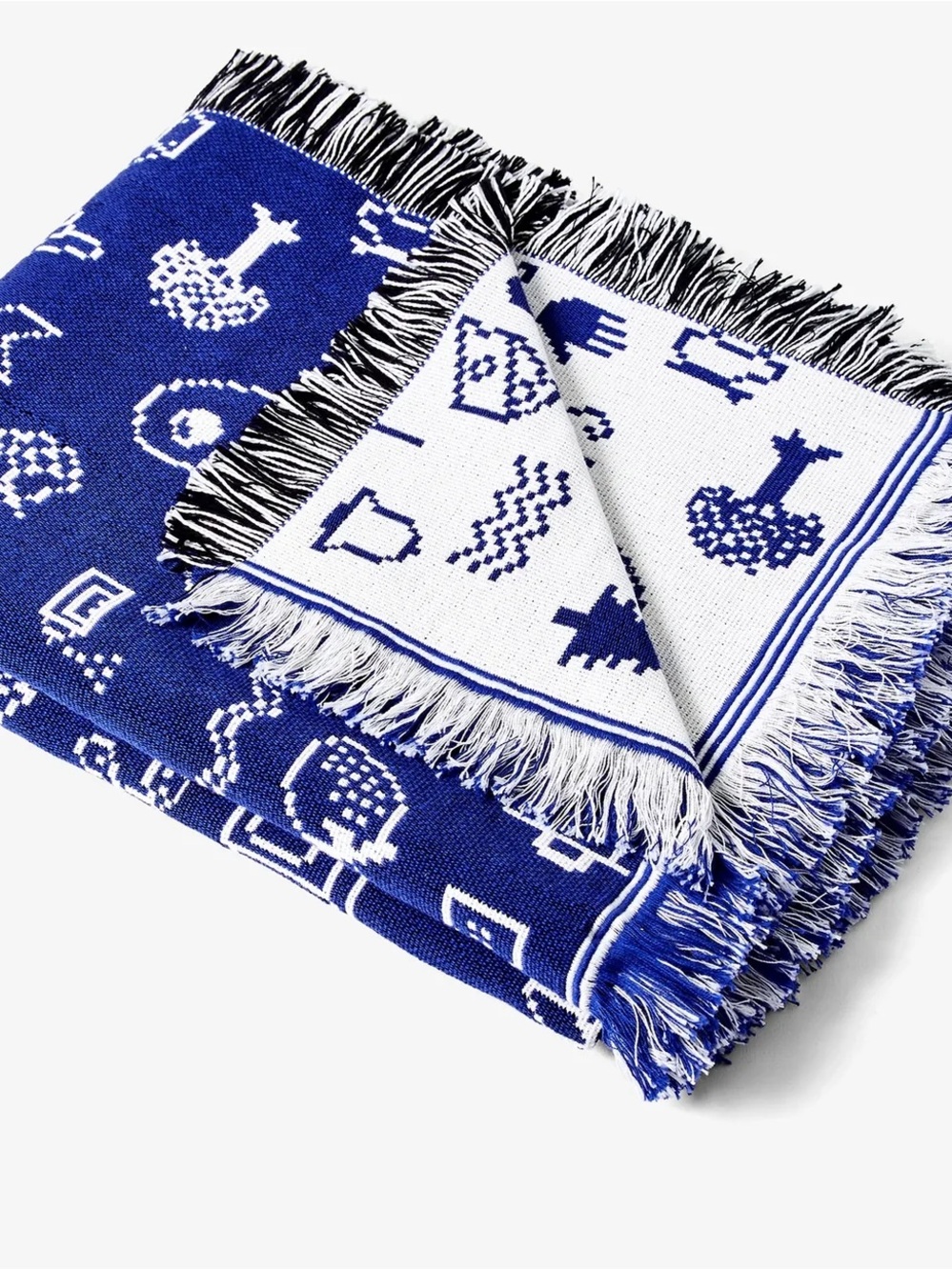 Areaware Blue Cairo Throw